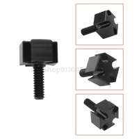 motorcycle 14 seat bolt black rear cross screw thumbscrew motocross accessories for harley touring sportster softail dyna