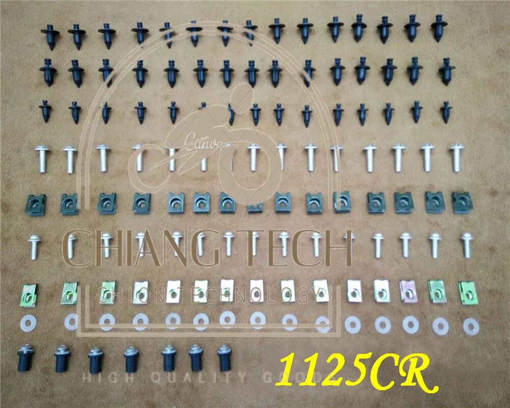 

Fairing Bodywork Kit Bolts Screws For Fit For Buell 1125CR 2009