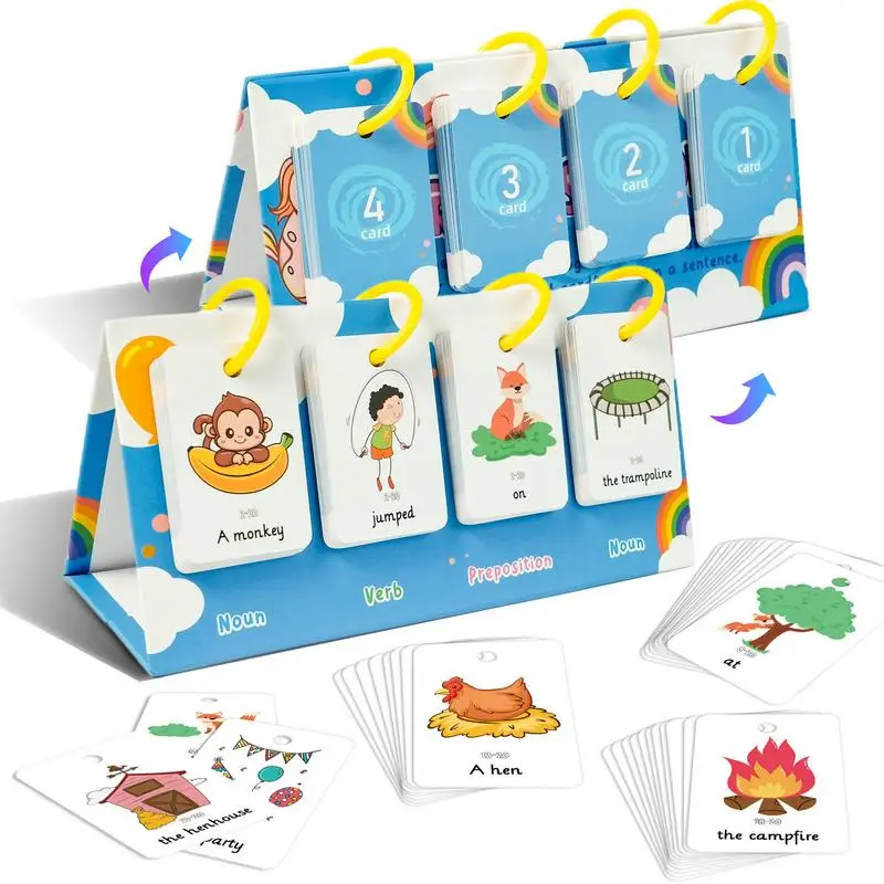 Карты для чтения Отдельностоящие таблицы обучения чтению Классная обучающая