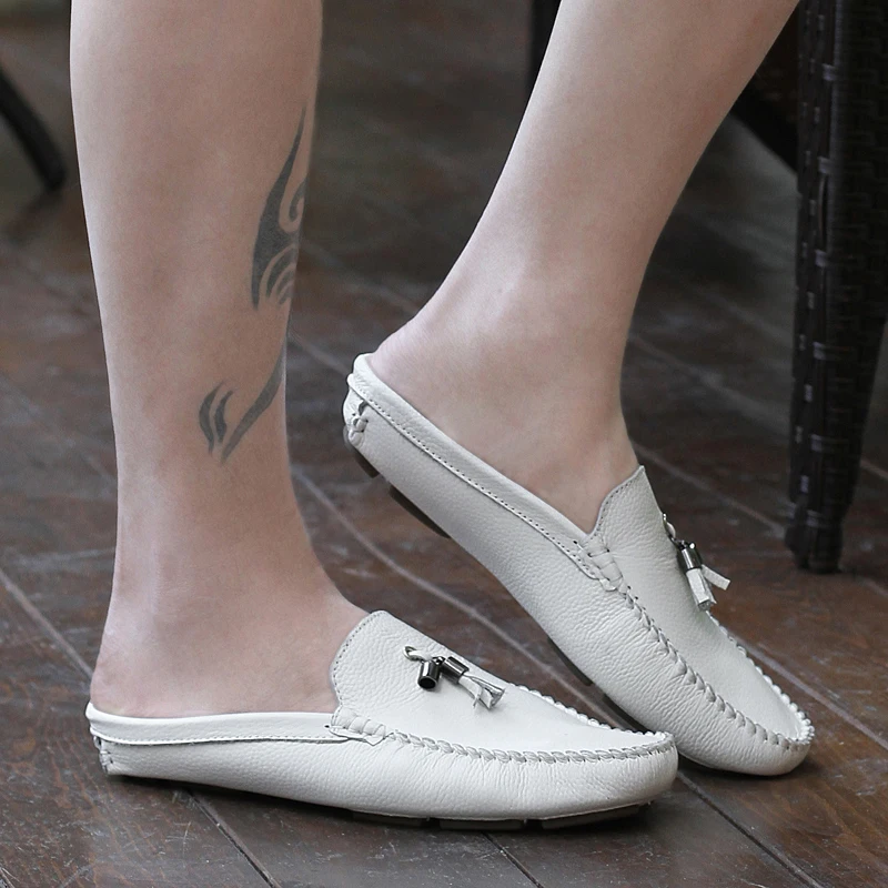 Роскошные Дизайнерские мужские полуботинки повседневные босоножки летняя