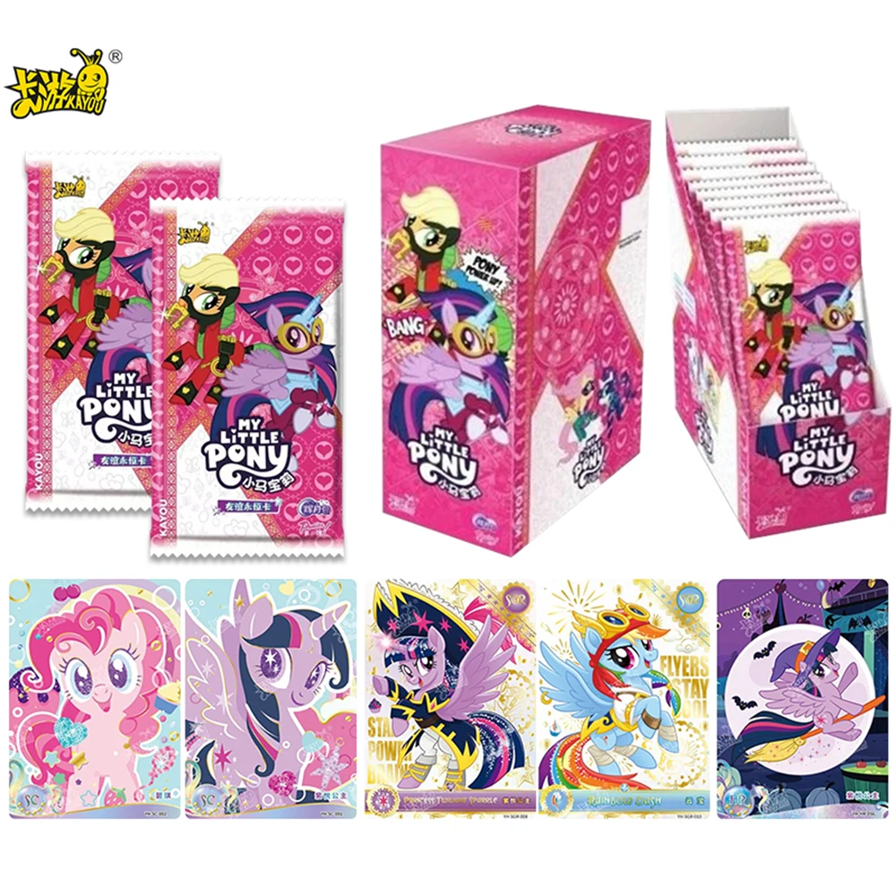 

KAYOU My Little Pony Card Friendship Eternal Card Huiyue Pack Rare SC Card SGR Genuine Toy Princess Card