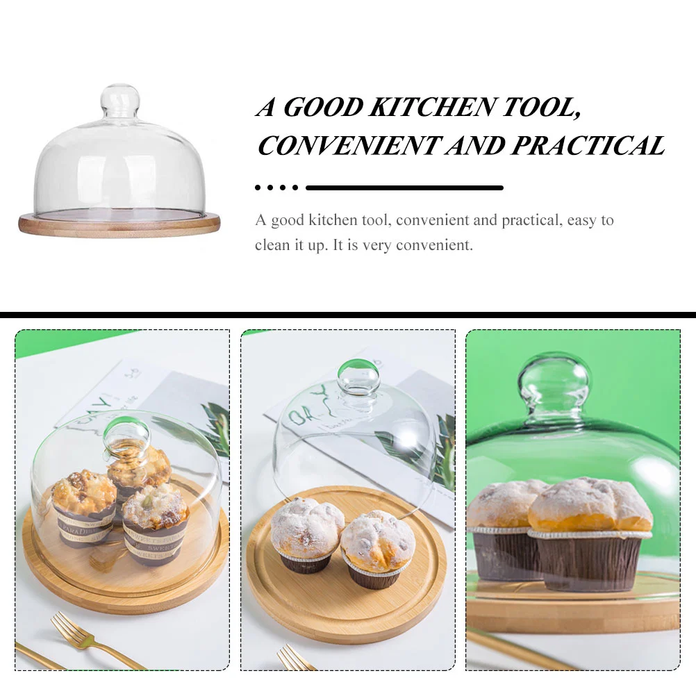 Круглые формы для торта витрина деревянный поднос сервировочный контейнер