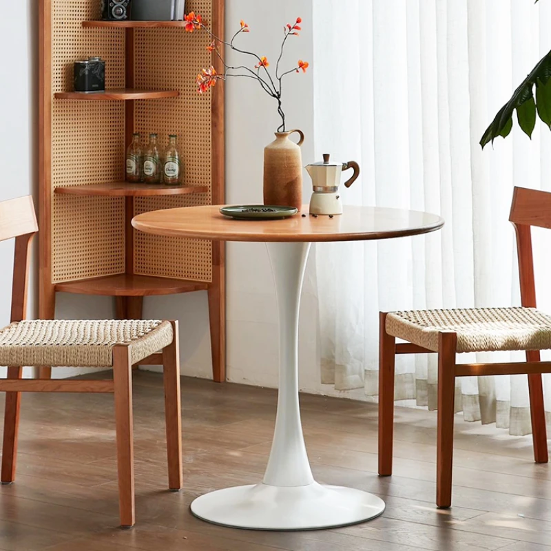 

Modern Outdoor Coffee Tables Wooden Luxury Round Nordic Coffee Tables Small Dining Stoliki Kawowe Living Room Furniture SR50CT
