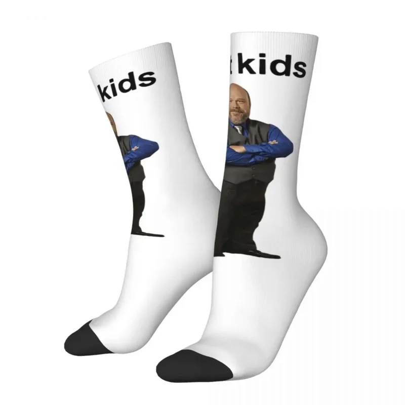 

Носки мужские/женские из полиэстера, модные смешные спортивные, в стиле хип-хоп, Бертрам I Eat Kids, весна-лето-осень-зима