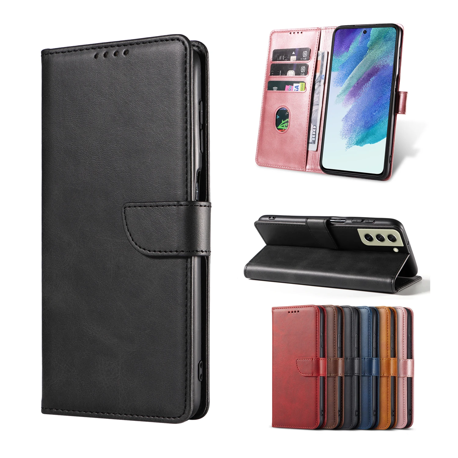 

Leather Case Protect Cover For Samsung Galaxy A03 Core A13 A33 A53 A73 A23 A22 A32 A42 A52 A72 M32 M51 M52 Stand Coque Flip Bag