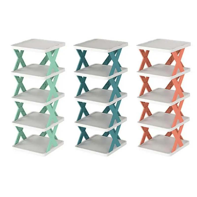 

Складная стойка для обуви, Многоуровневая стойка для обуви, вертикальная стойка для обуви для угловой двери, шкафа и спальни