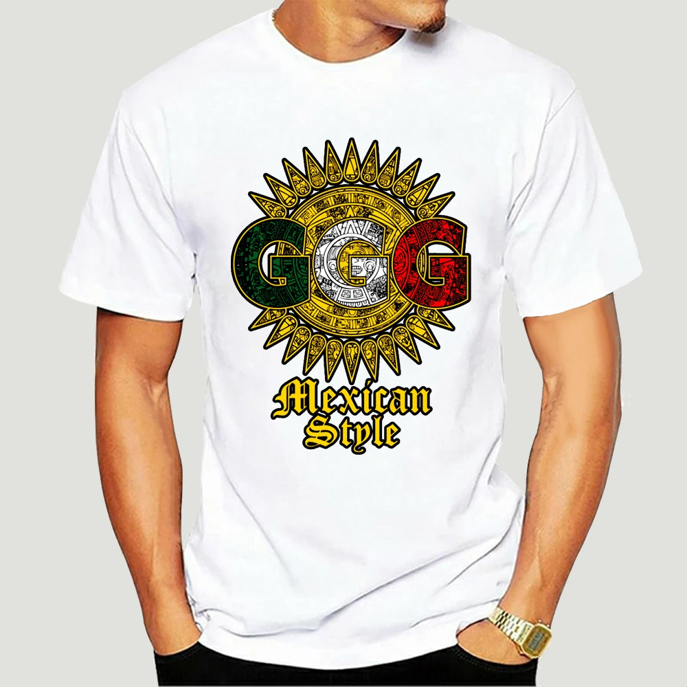 

Camiseta de Triple G para hombre y mujer, camisa de estilo mejicano, 6945X