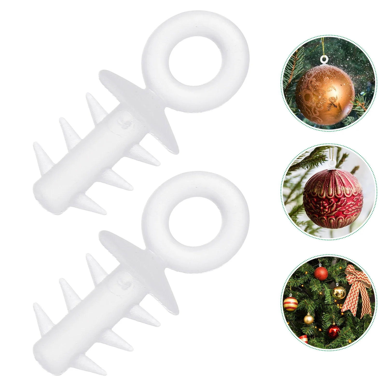 

Christmasornament Hooks Hangers Diy Cap Hanger Capsfastener Decoration Hook Hangingornaments Supplies End Pumpkinbaubles Stems