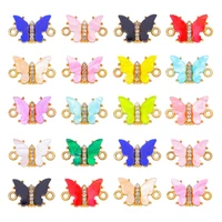 10pcs 1520mm butterfly necklace earrings pendants bead jewelry set charms for jewelry making diy accessories crafts handmade
