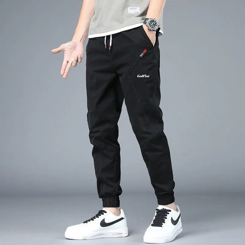 Summer Men's Golf Trousers Golf Clothes Sport Golf Apparel Dry Fit Breathable Long Pants for Men Golf Pants Golf Wear Men Horse