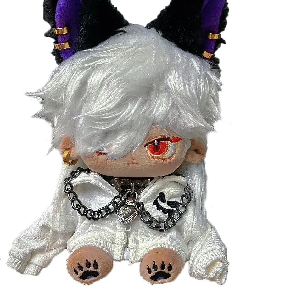 Милая хлопчатобумажная кукла Genshin Impact Cyno 20 см игрушки плюшевая нарядная