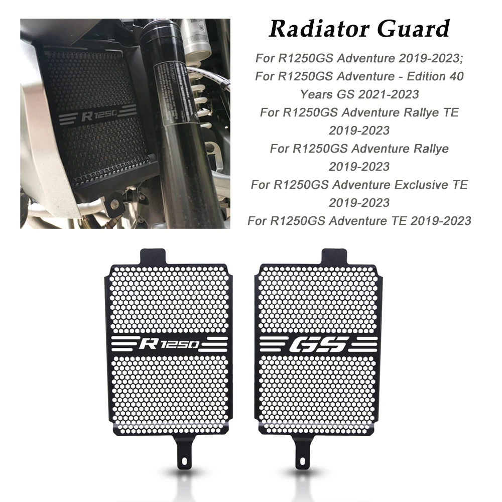 

Защита радиатора для BMW R1250GS, приключения, ралли, эксклюзивная версия TE, 40 лет, GS, 2019, 2020, 2021, 2022, 2023, аксессуары для мотоциклов