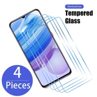 4pcs tempered glass for 9c 9at 9t 8a 7a 6a 5a 4a 4x pro plus protective glass for note 10 9 8 7 screen protector glass
