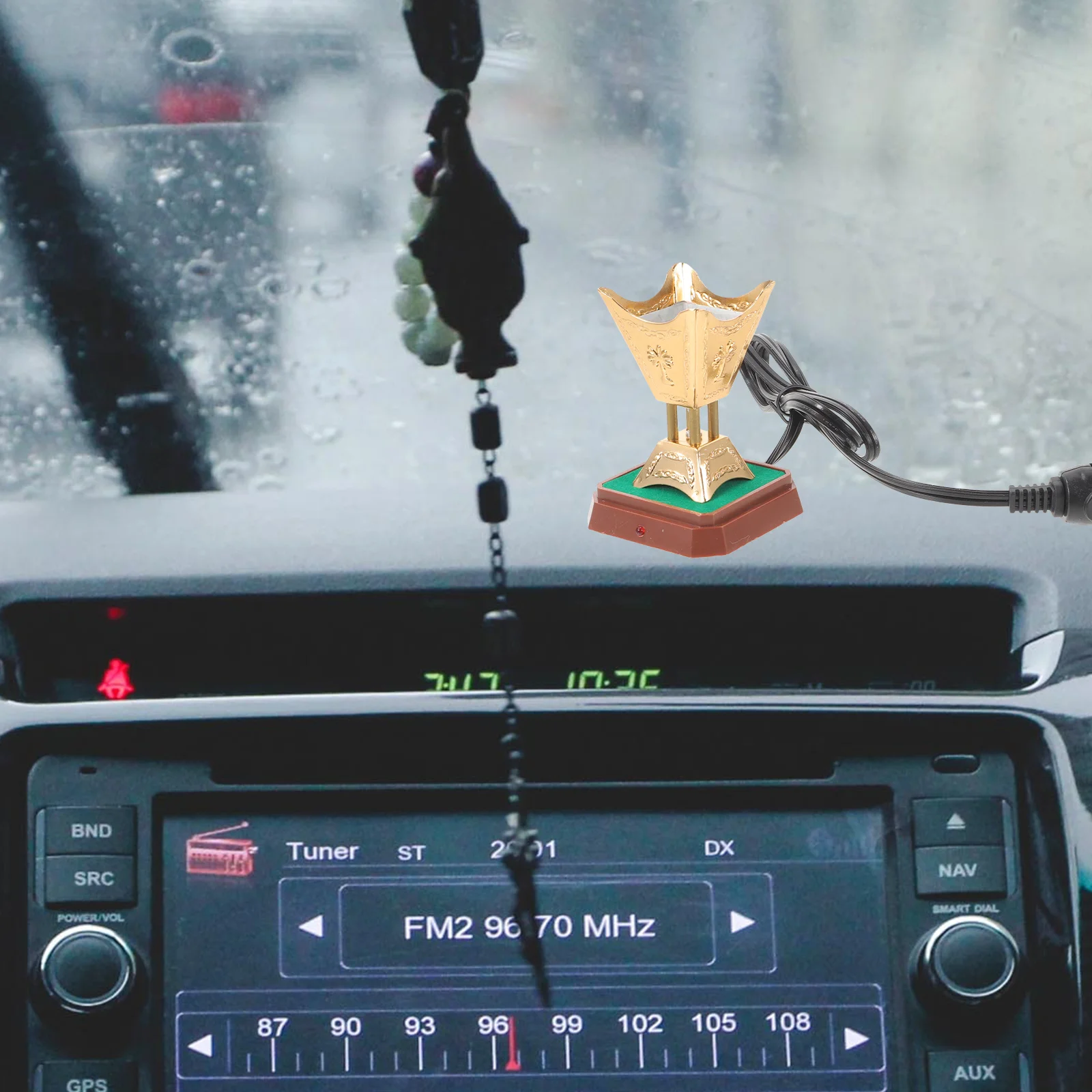 

Retro Burner Ornament Decorative Burners Electric Censer Household Electronic Aroma