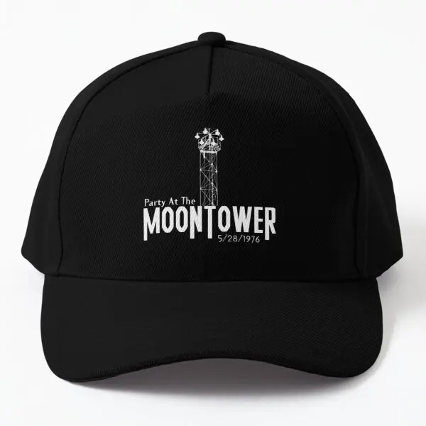 

Party At The Moontower Baseball Cap Hat Hip Hop Fish Summer Bonnet Black Casual Printed Snapback Outdoor Spring Boys Czapka