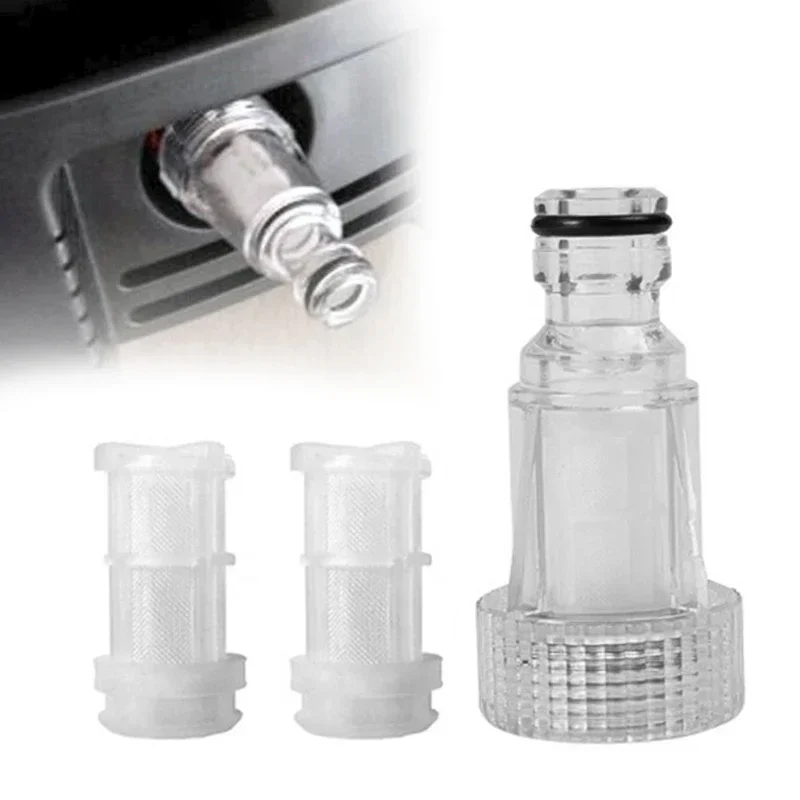 1 szt. Filtr połączenia wysokociśnieniowego + 2 Siatek do myjni samochodowej Połączenie filtra wody serii Karcher K2-K7 NOWOŚĆ