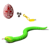 remote control realistic snakey cat toy usb rechargeable cat snake toys interactive rc toy snake with infrared controller
