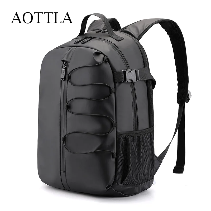 

AOTTLA Backpack For Laptop Big Capacity School Backpack High Quality Casual Fashion New Packbag Brand Men's Shoulder Bag Handbag