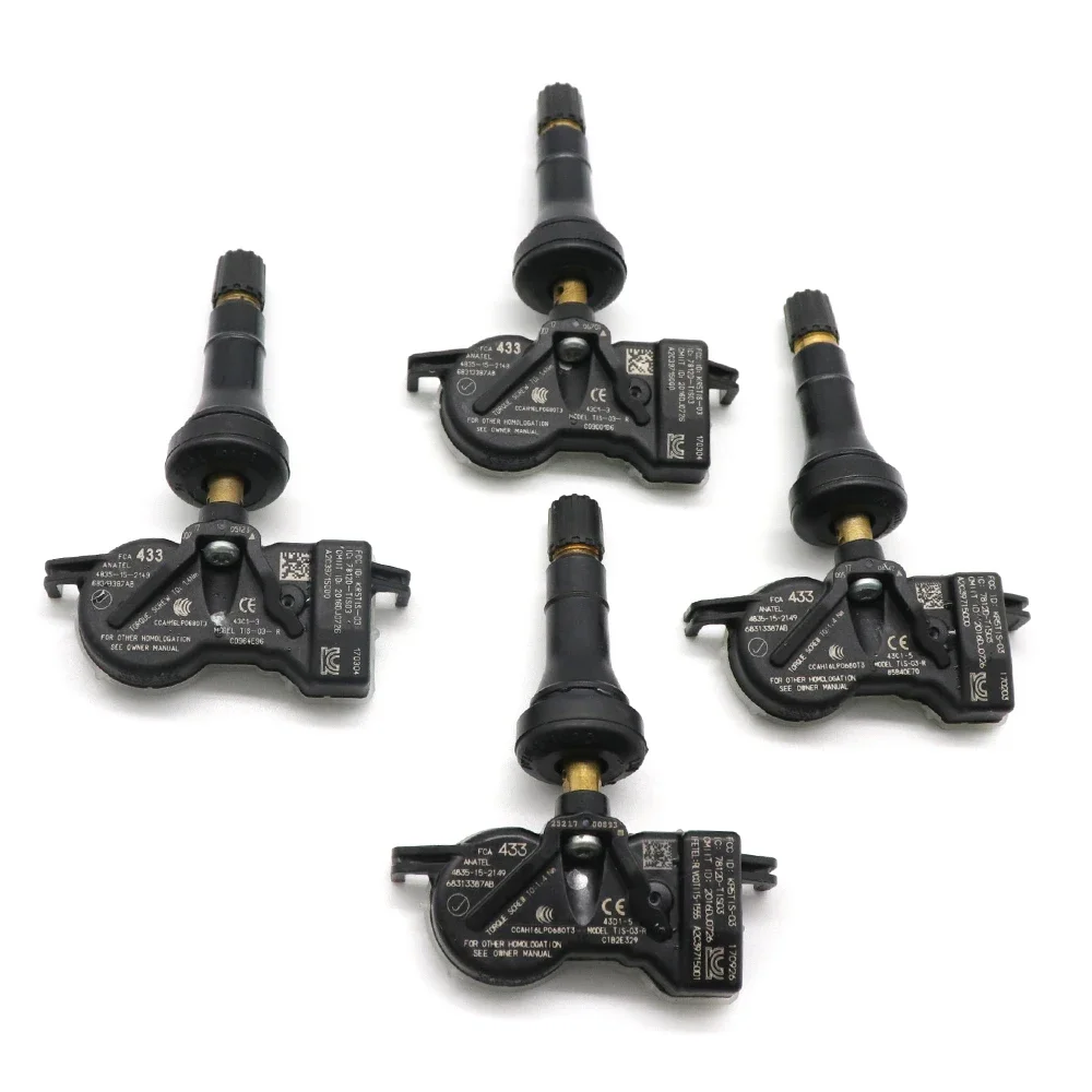 Датчик давления в шинах TPMS 68313387AB 53305555 для Chrysler Pacifica 200, Dodge Durango, Dart, Jeep Grand Cherokee, Renegade, 433 МГц (art.: 3920dc2e94f20) - 3920dc2e94f20