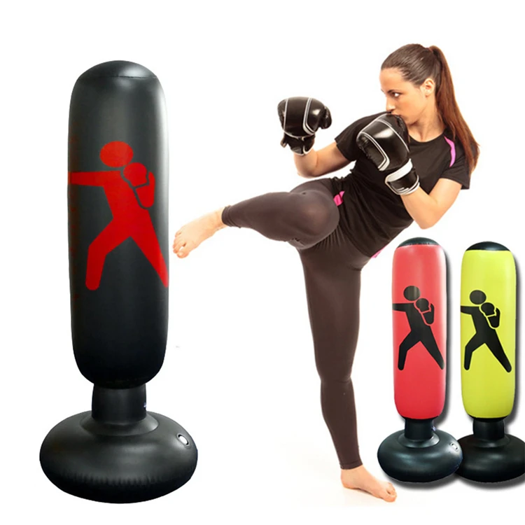 

160cm Wholesale Strong Pvc Fitness Punching Bag Inflatable Tumbler Toy for Kids