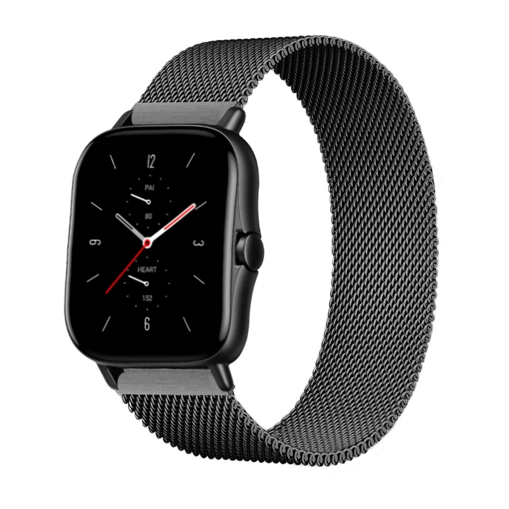 Ремешок Миланская петля для Amazfit bip/bip u/u pro металлический браслет GTS/2/3 GTR3/3 20 мм 22 |