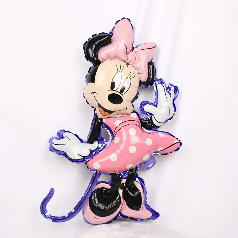Фото 1 компл.. Disney Minnie мультфильм воздушный шар для девочек на день рождения декор свадебная сцена опора подарок для влюбленных дети сувениры игр... №4