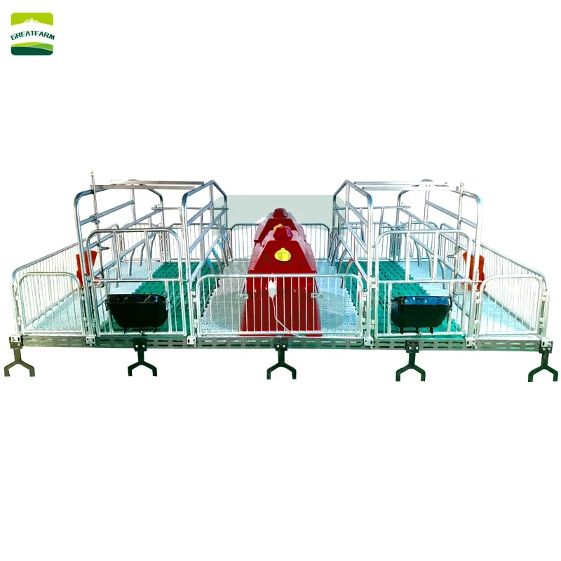 Оцинкованная кровать для беременных свиней