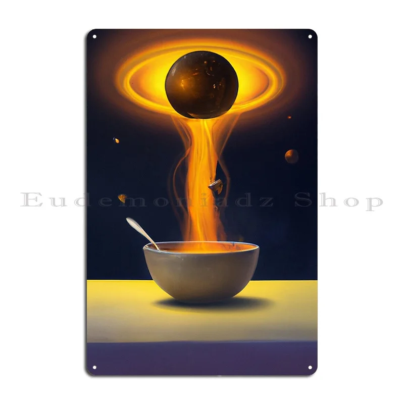 Миска супа которая также является порталом в другое измерение цифровой