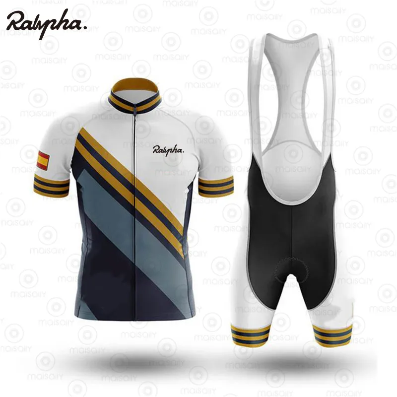 

Велосипедный комплект Ropa Ciclismo, трикотажная футболка Raphaful, шорты-комбинезон, быстросохнущая детская одежда для горного велоспорта, костюмы ...