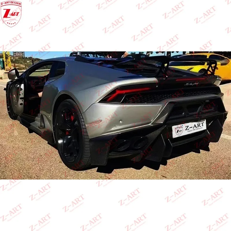 Аксессуары для корпуса из углеродного волокна LP610 V Lamborghini Huracan аэродинамический
