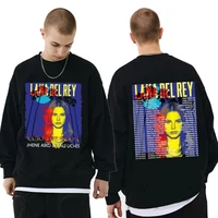 singer lana del rey music music album printed pullover men women hip hop fashion sweatshirt crewneck unisex vintage sweatshirts