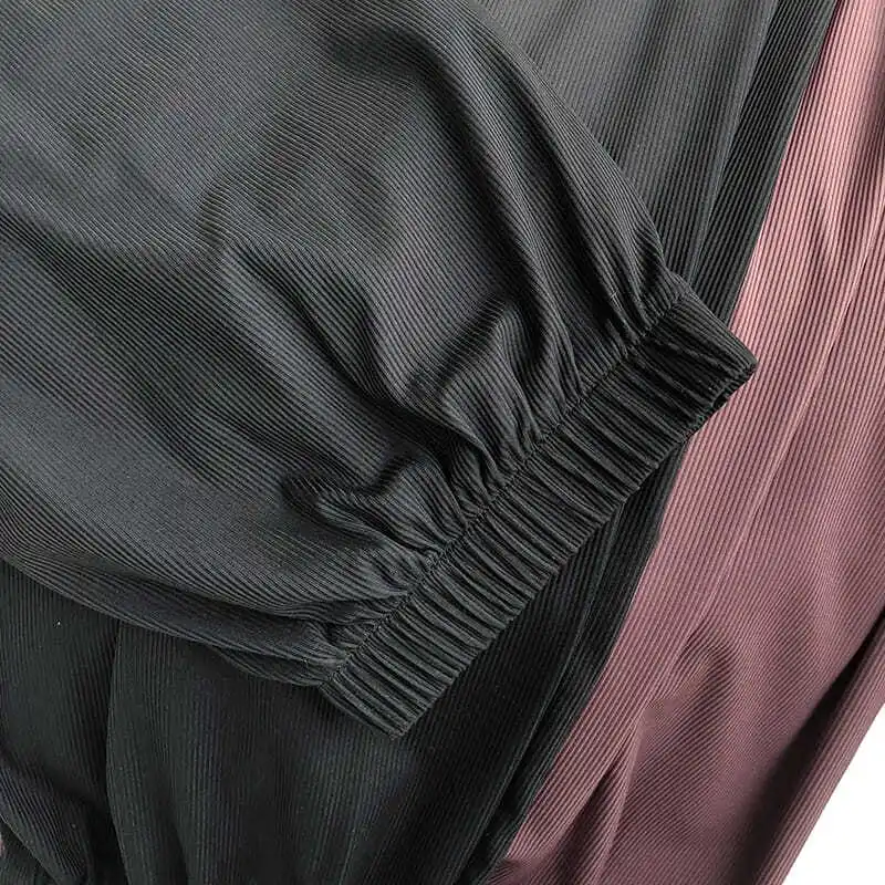Летние тонкие брюки размера плюс 6XL 150 кг однотонные широкие эластичные свободные