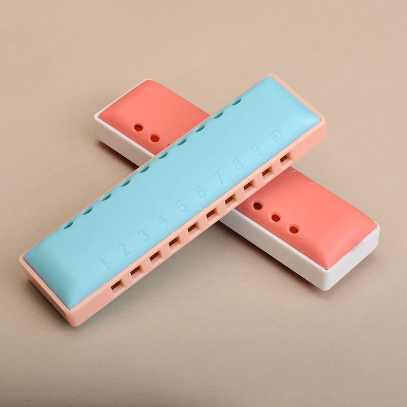 

Diatonic Harmonica Blues C Tone Key 10 Holes Clues Mouth Organ Jew's Harp for Kids Resin Gaita Musical Instruments Lip Puzzle