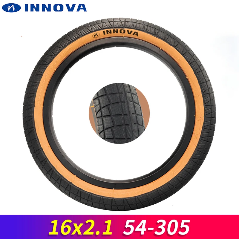 Велосипедная шина INNOVA 16 дюймов 16x2 1 16x1 75 35-65PSI 33PTI 54-305 47-305