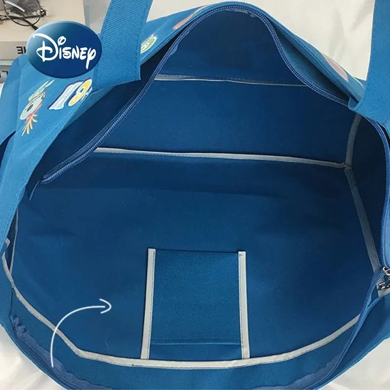 Disney Stitch New Women's Handbag Cartoon Fashion Travel Bag Large Capacity Multi Functional Shoulder Bag Canvas Waterproof