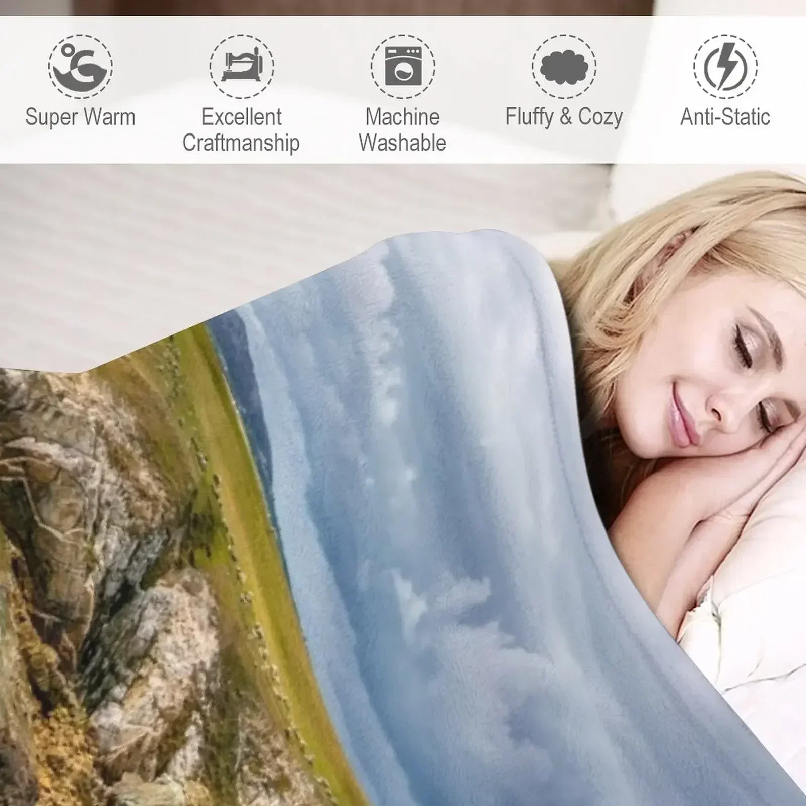 Одеяло Rhoscolyn Bay Anglesey одеяла для диванов декоративные и пледы одеяло дивана