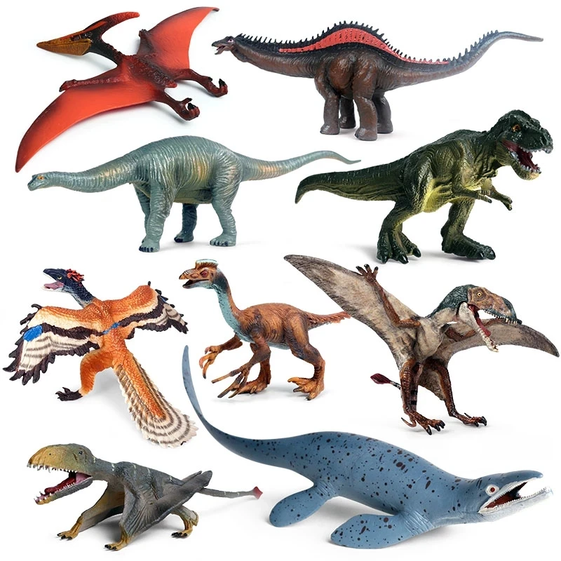 

Oenux Simulation Jurassic Dinosaur Figures Toy Dino Park Carnotaurus Pterosaur Tyrannosaurus Model Collection Toy Kids Gift