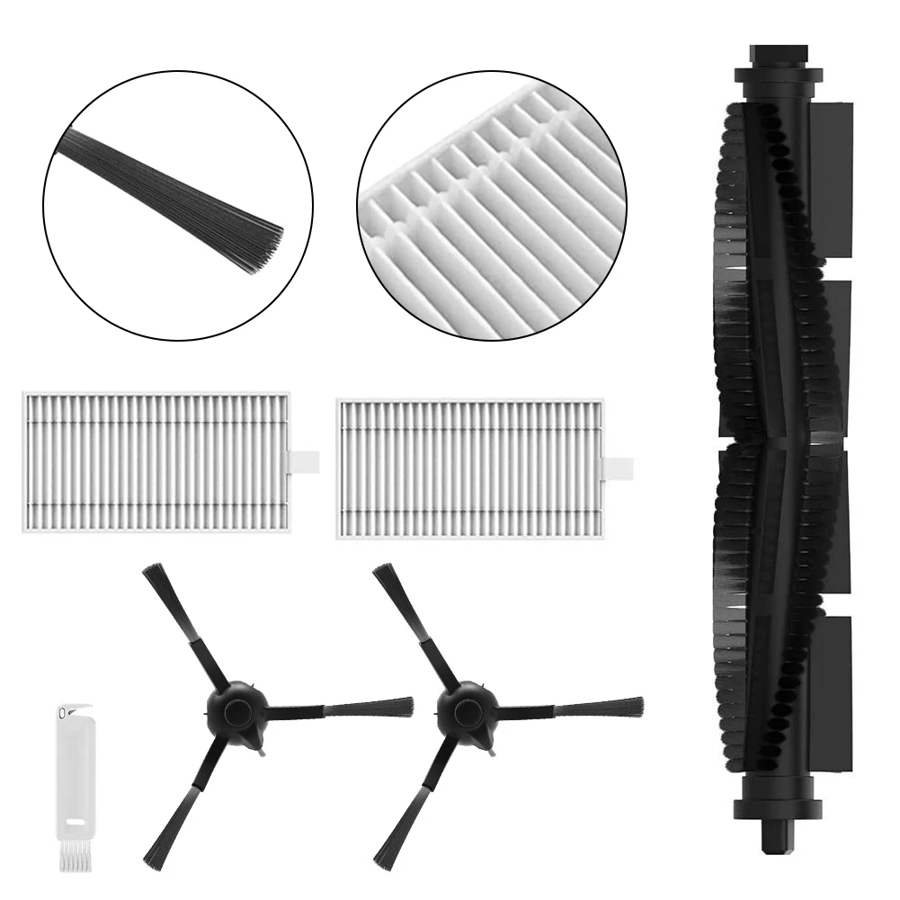 

Main Brush Filters Side Brush Kit For S8 S8 Plus Vacuum Cleaner Robot Spare Parts Household Sweeper Cleaning Tool