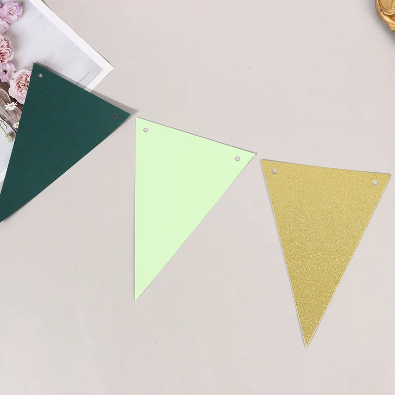 Фотообои золотистые и зеленые 1 комплект