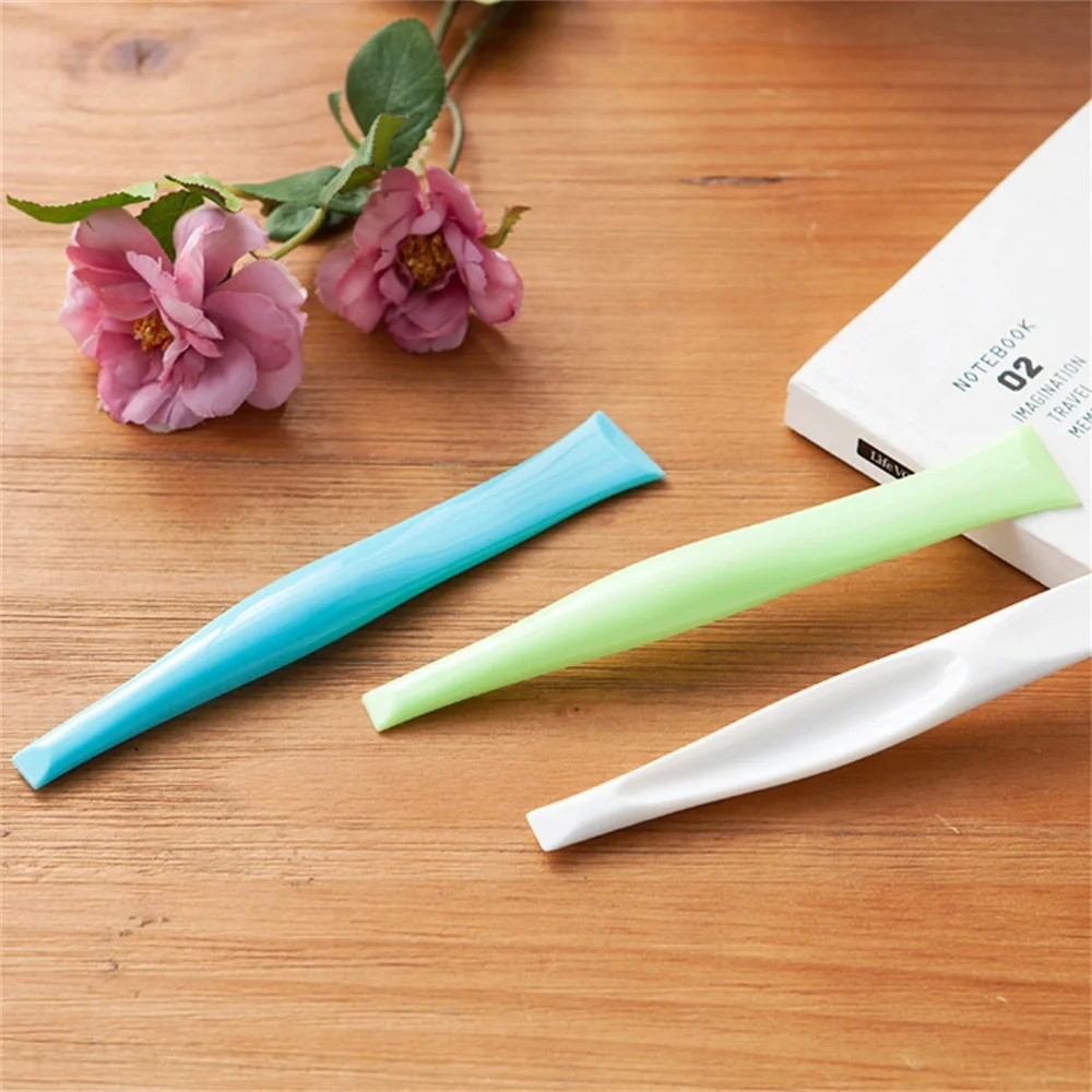 

18x2.5cm High-quality Pc Material Crevice Stain Shovel 3 In 1 Double Head Scraper Good Touch Bright Texture Kitchen Clean Gadget