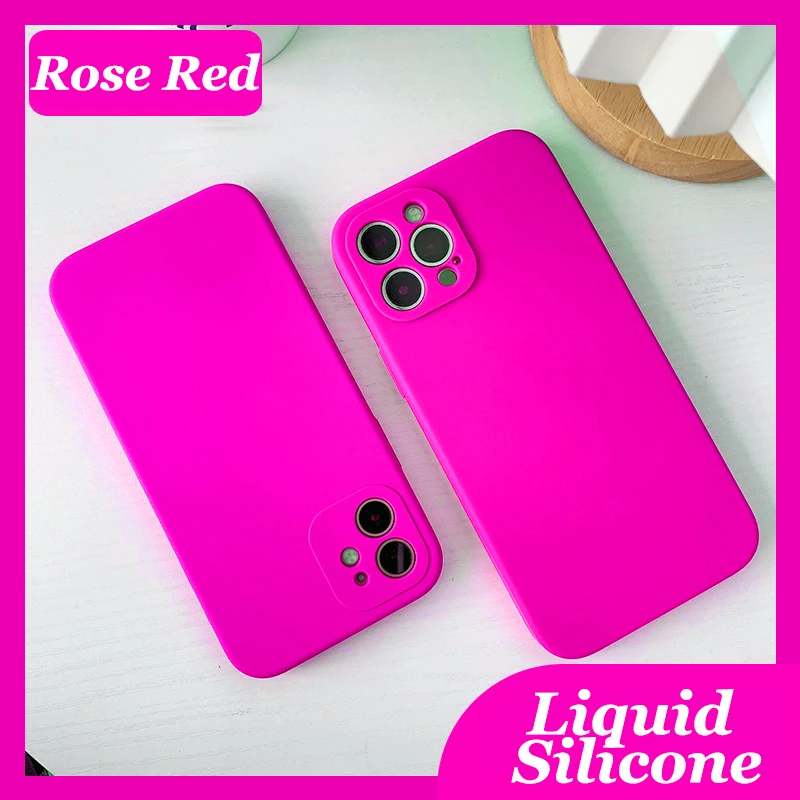 

ASTUBIA Original Liquid Silicone Soft Case For iPhone 13 12 11 Pro Max Mini XS Max XR X 7 8 Plus SE 2020 Protection Thin Cover