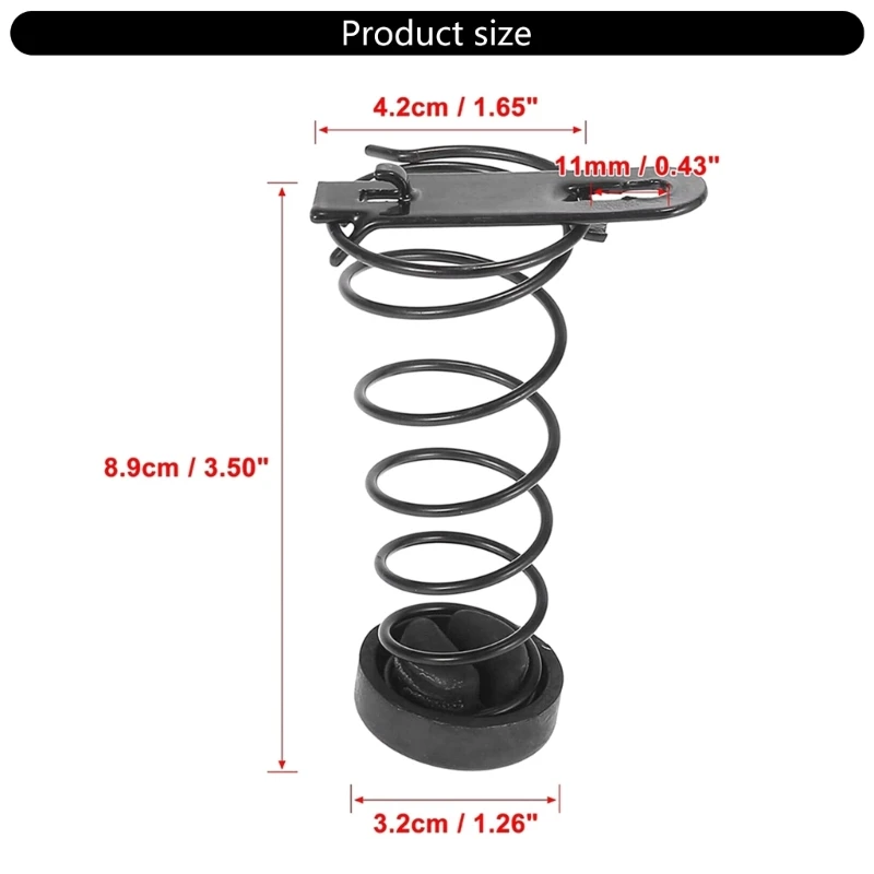 Выдвижная пружина капота автомобиля Пружина двигателя Номер детали 55176732AD Черная