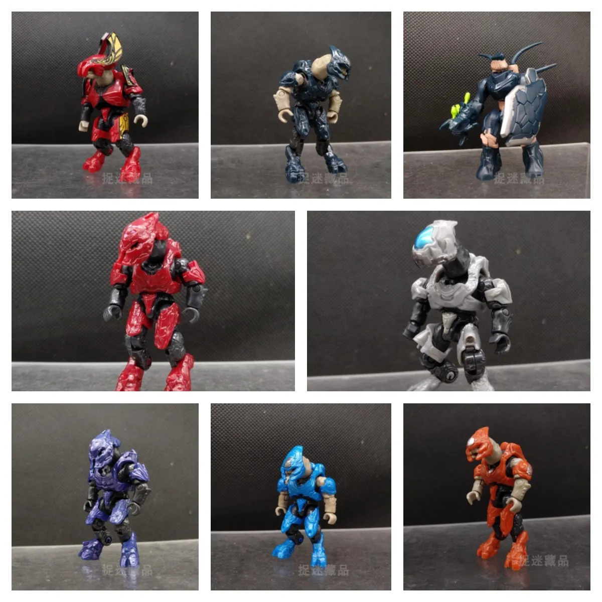 

Mega Bloks Halo Removable Elite Action Figure Building Blocks Movable Soldier Anime Model Assembled Block Collection Gifts Toys