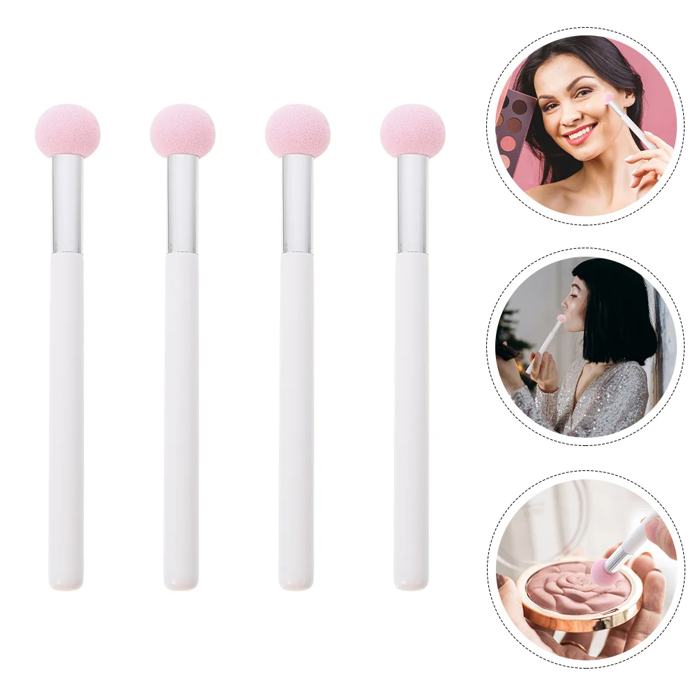 

Makeup Brush Concealer Brushes Tools Spongefoundation Powder Blending Applicator Face Blush Puff Handheld Kit Portable Head