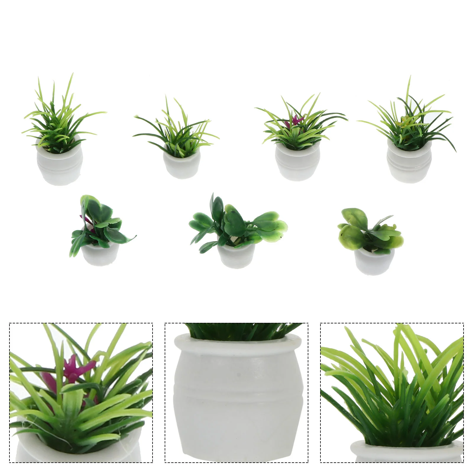 

House Potted Artificial Mini Simulation Bonsai Accessories Decor Simulated Decoration