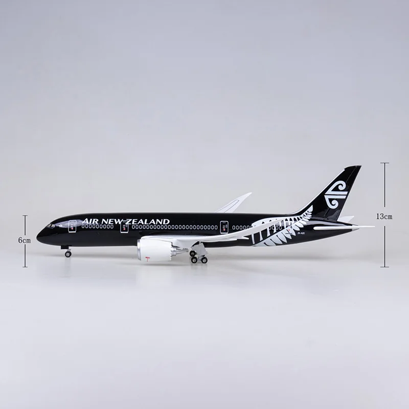 Модель самолета B787 в масштабе 1:85 47 см