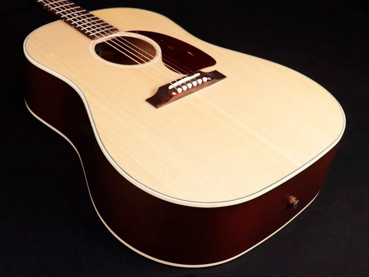 Стандартная натуральная Акустическая гитара VOS Limited J45