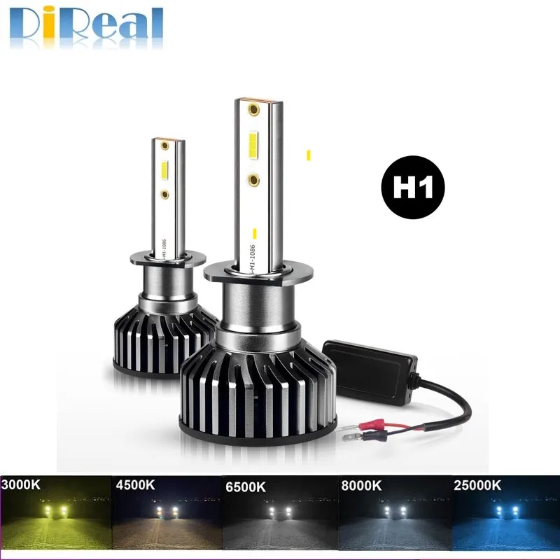 

H1 LED Headlight Car Headlamp 4500K 12V 80W 12000LM H7 H4 H8 H11 H9 HB3 9005 9006 9012 Led headlights Bulb For Car 1860 CSP Chip