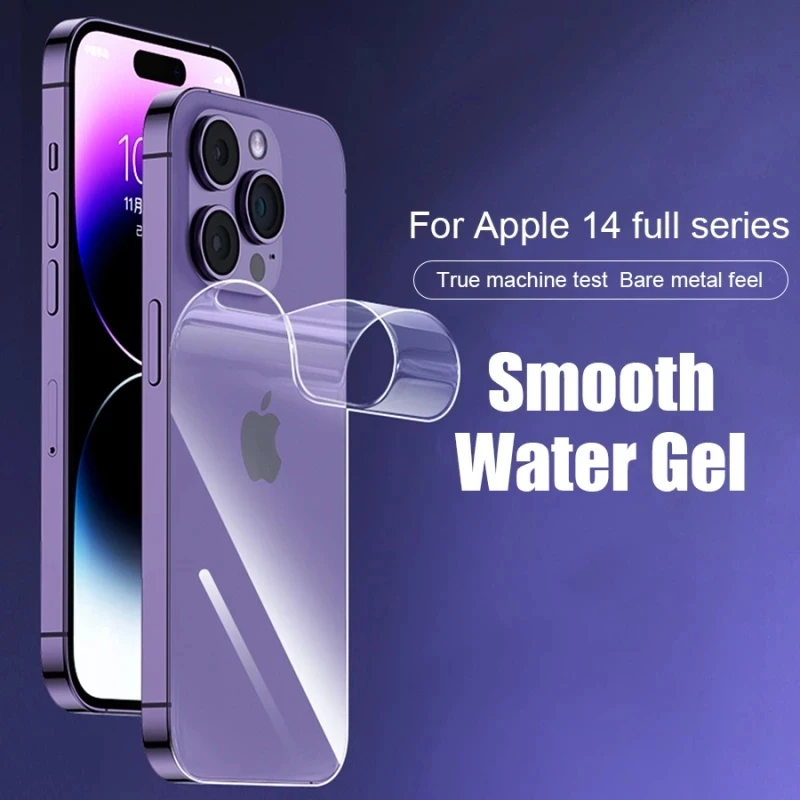 Hydrogel Film for IPhone 13 14 Pro Max 12 Mini Screen Protector for iPhone 11 12 PRO XS MAX XR X 8 7 Plus SE Back Film Not-Glass