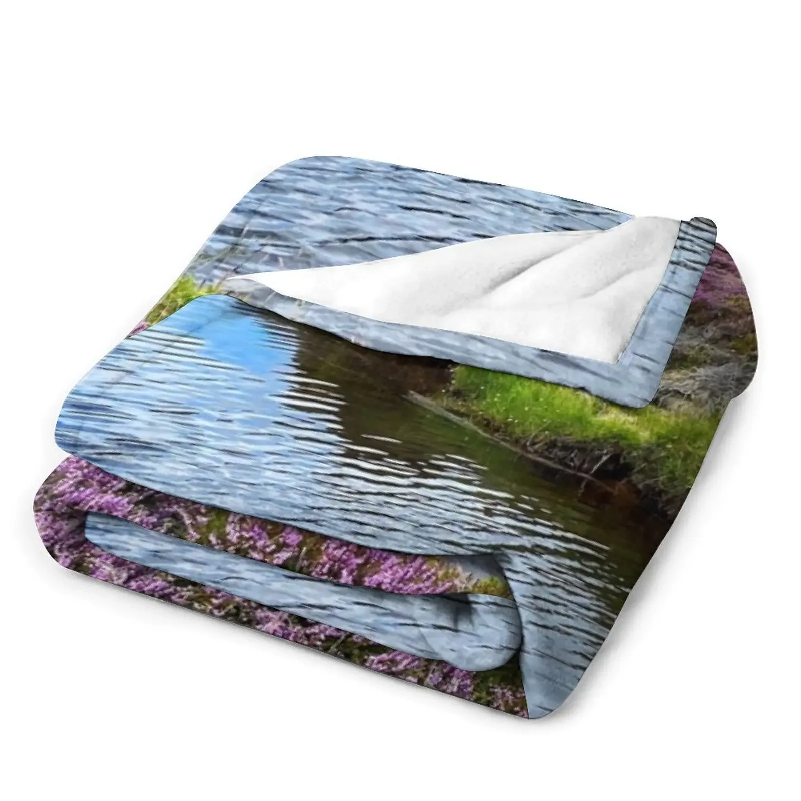 Стеллаж на Оркни остров Hoy Шотландия плед одеяло одеяла для Хэллоуина диваны